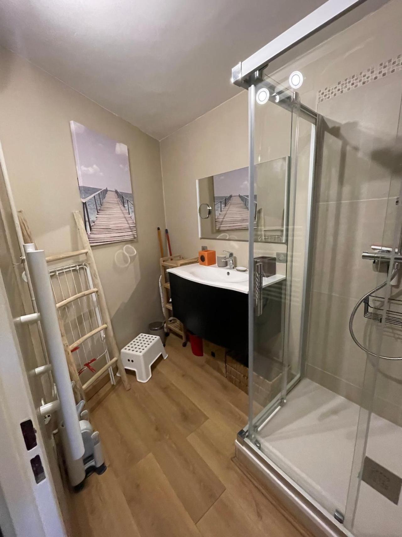 Studio Les Chalmettes 4 Personnes Au Pied Des Pistes Wifi - Balcon - Parking Montgenevre Bagian luar foto